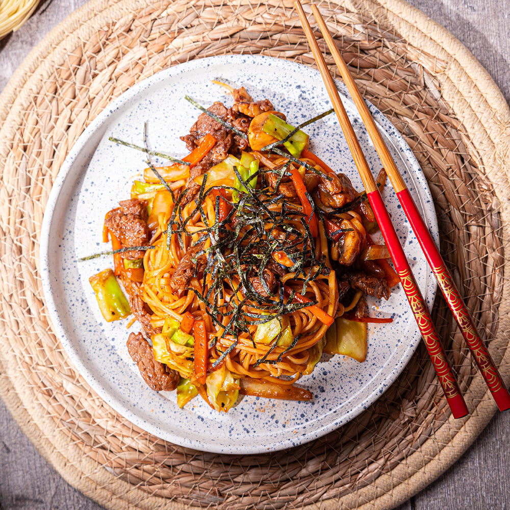 Yakisoba stir fried noodles